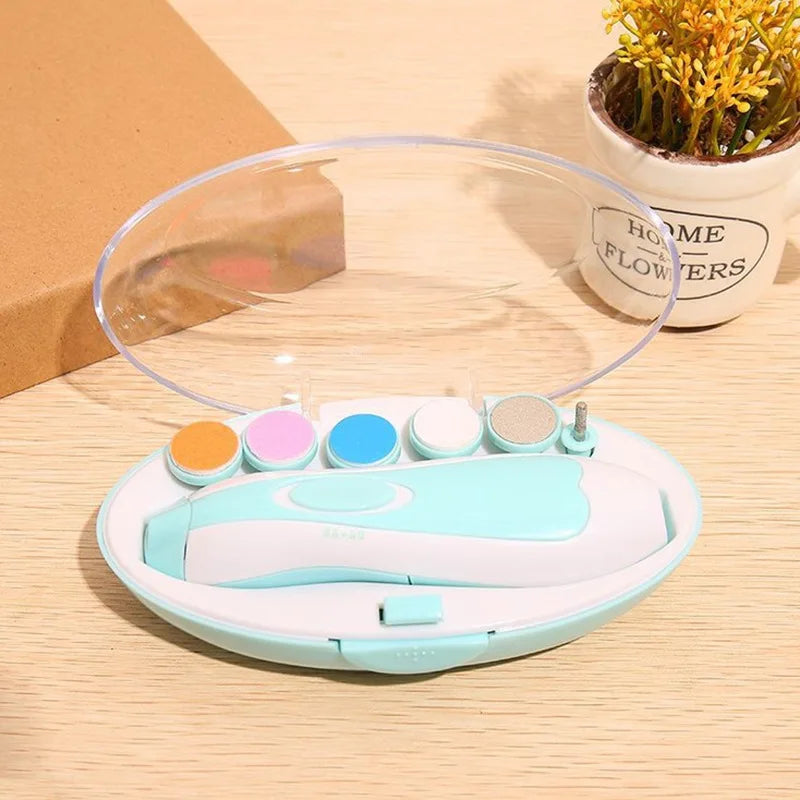 Elektrische Baby Nagelvijl | Veilig & Stil | Nageltrimmer voor Pasgeborenen