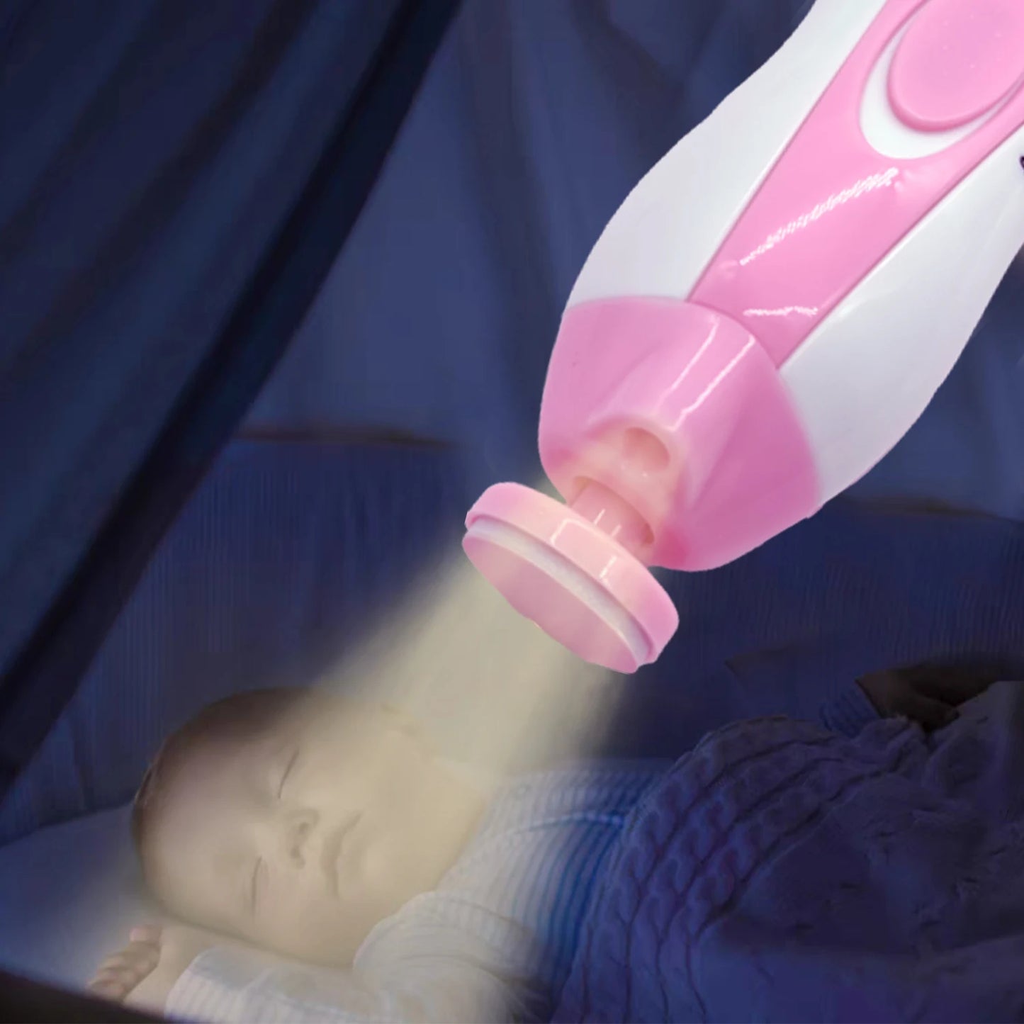 Elektrische Baby Nagelvijl | Veilig & Stil | Nageltrimmer voor Pasgeborenen