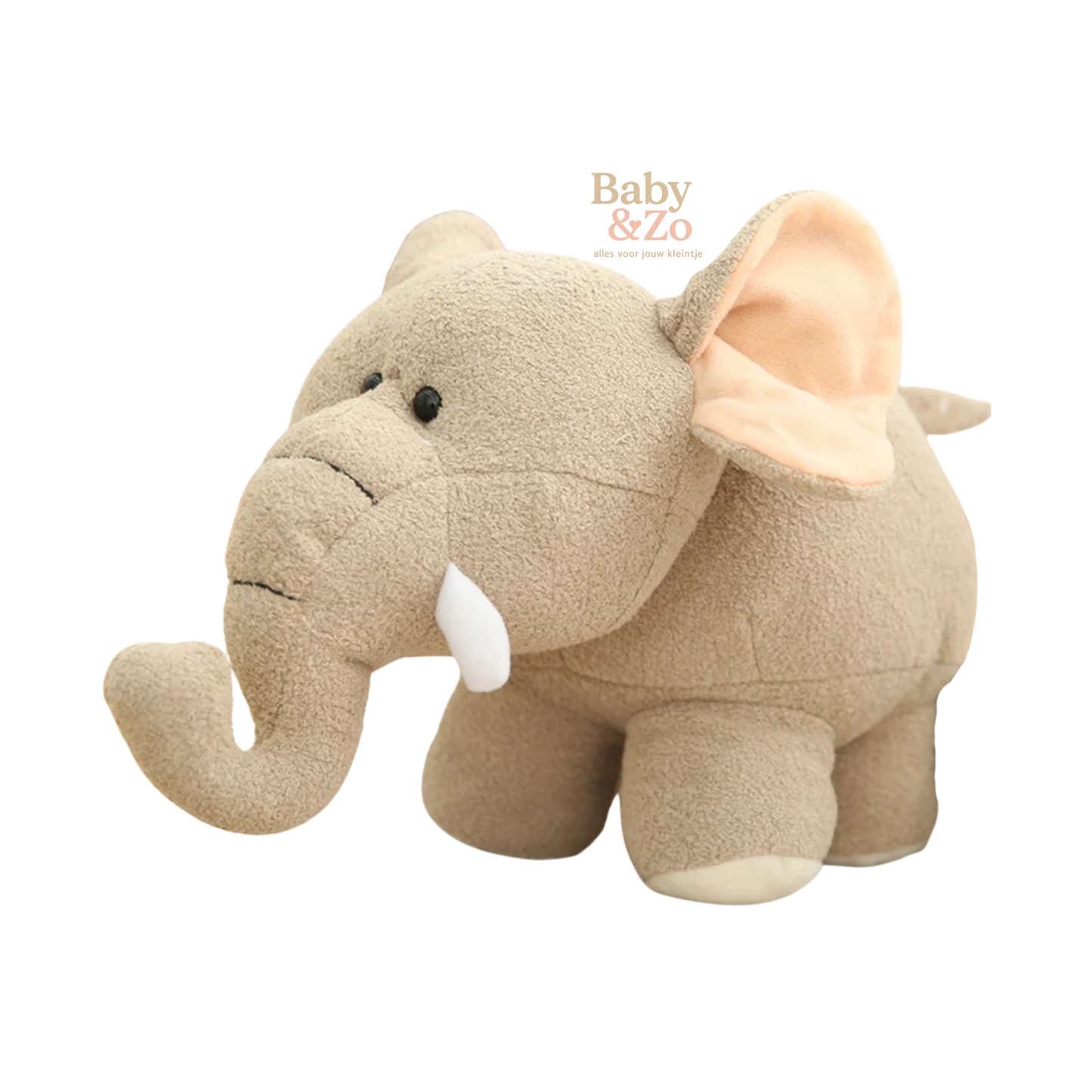 Pluche Nijlpaard Knuffel | 18 cm | Superzacht | Babycadeau | Unisex