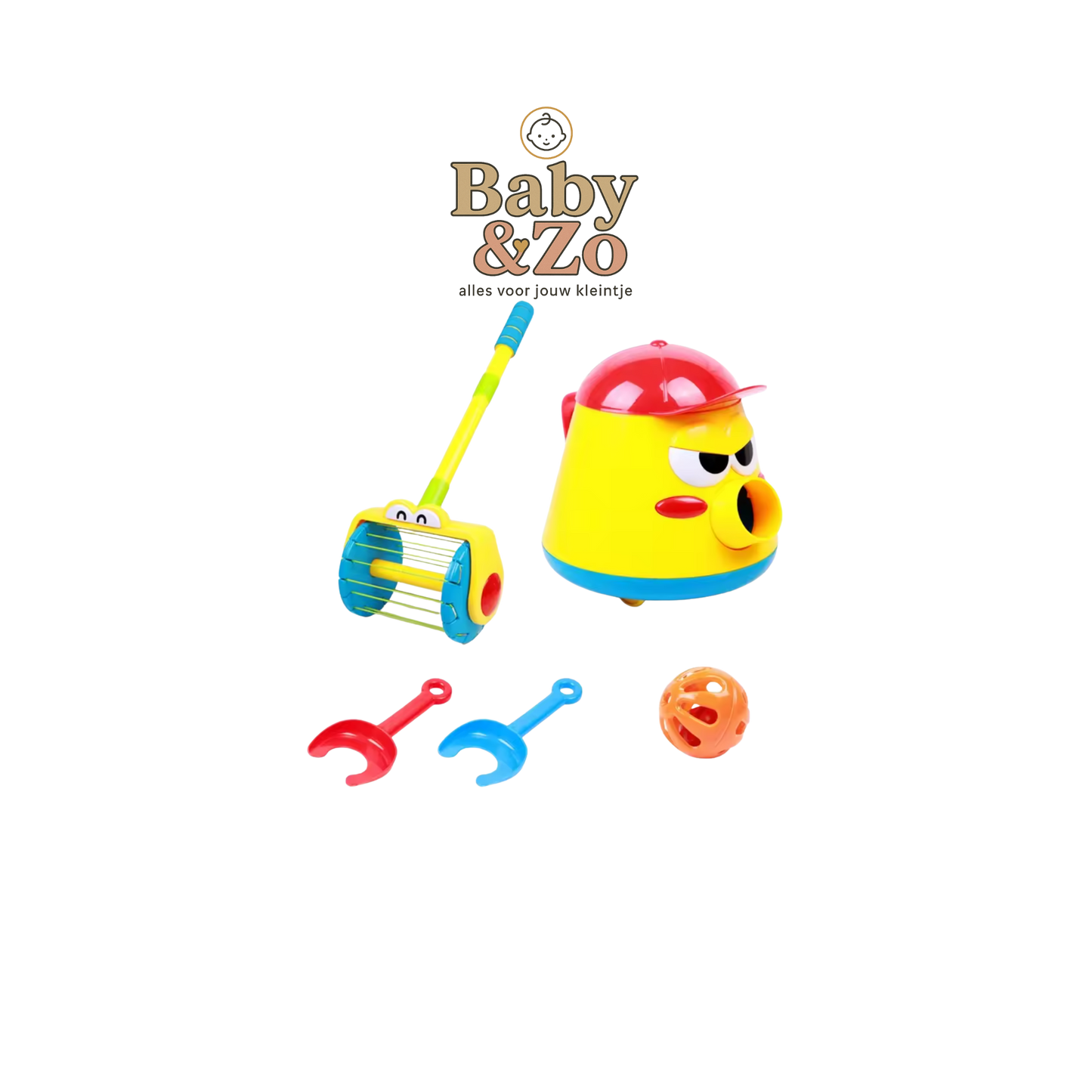 Kiddo Kinderstofzuiger met Ballen Launcher