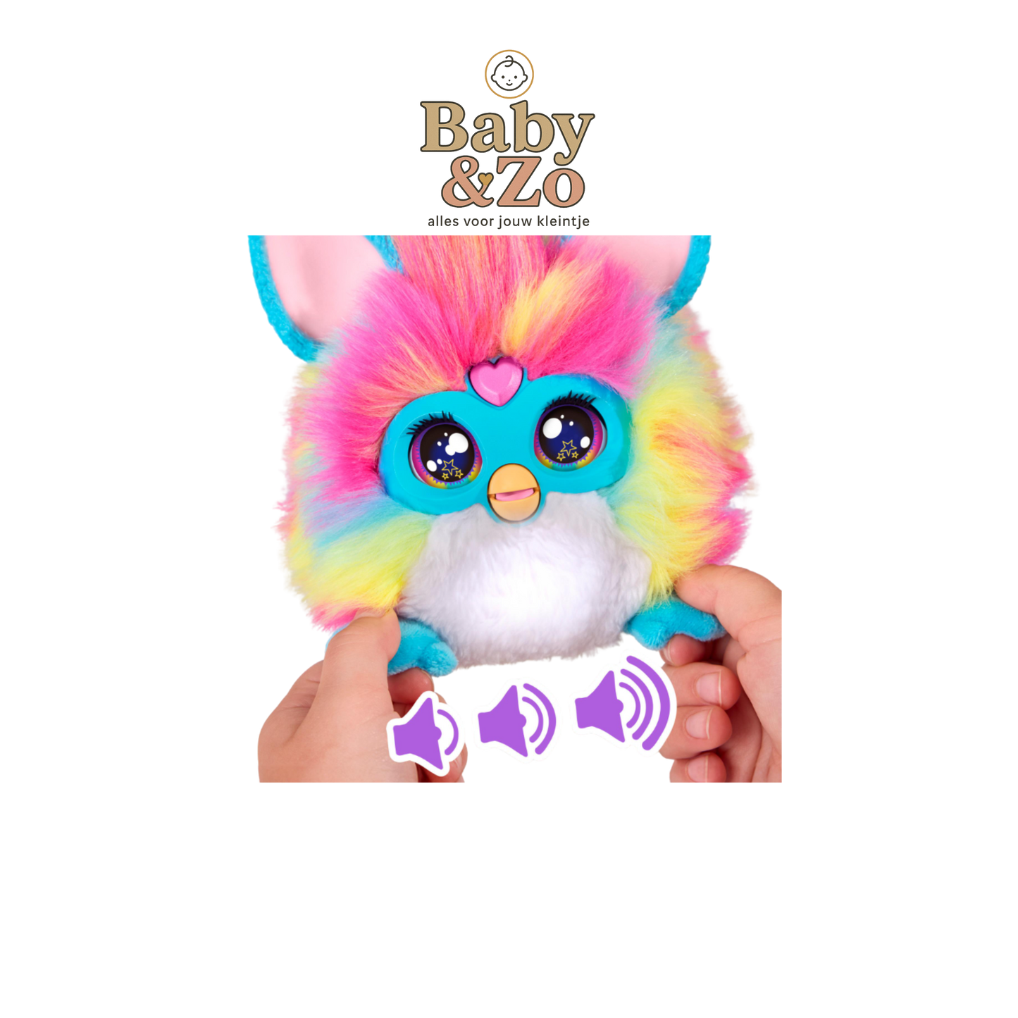 DJ Furby | Interactieve Knuffel met Muziek Spelletjes & Licht
