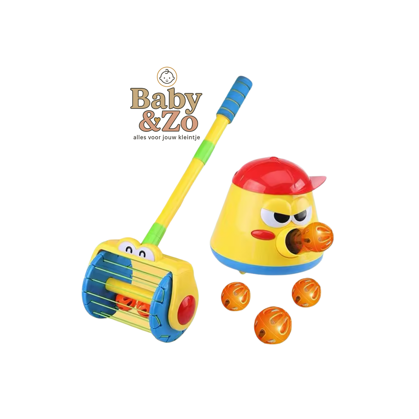 Kiddo Kinderstofzuiger met Ballen Launcher