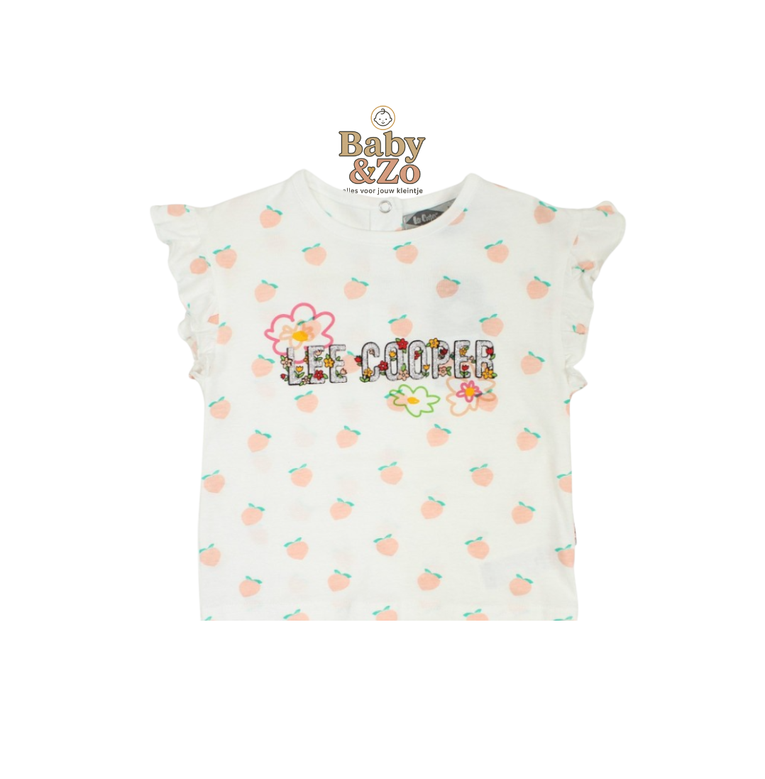 Lee Cooper 2-delige Luxe Babyset voor Meisjes (1-6 maanden)