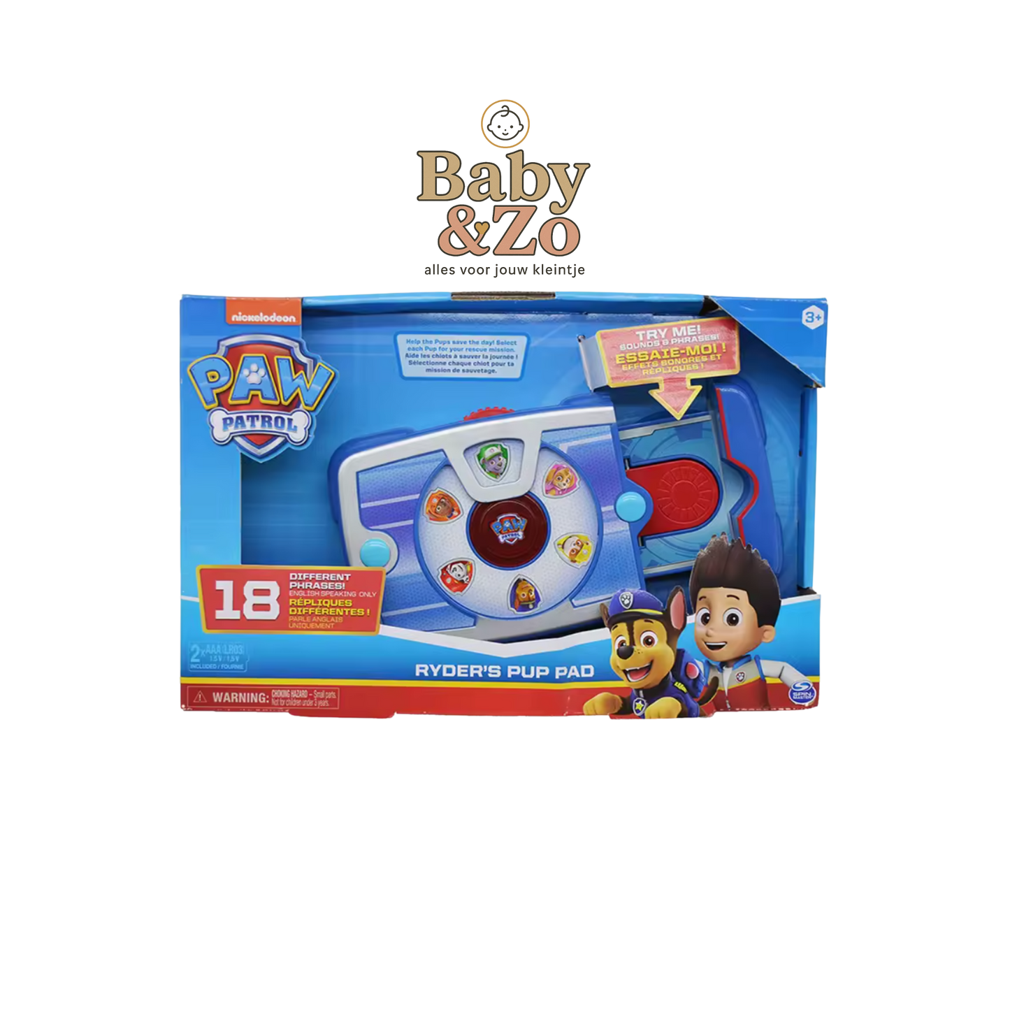 PAW Patrol Ryder's Pup Pad | Interactieve Tablet met Geluiden