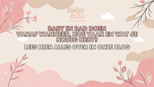 Je baby in bad doen zonder stress (en mét een hoop gespetter)