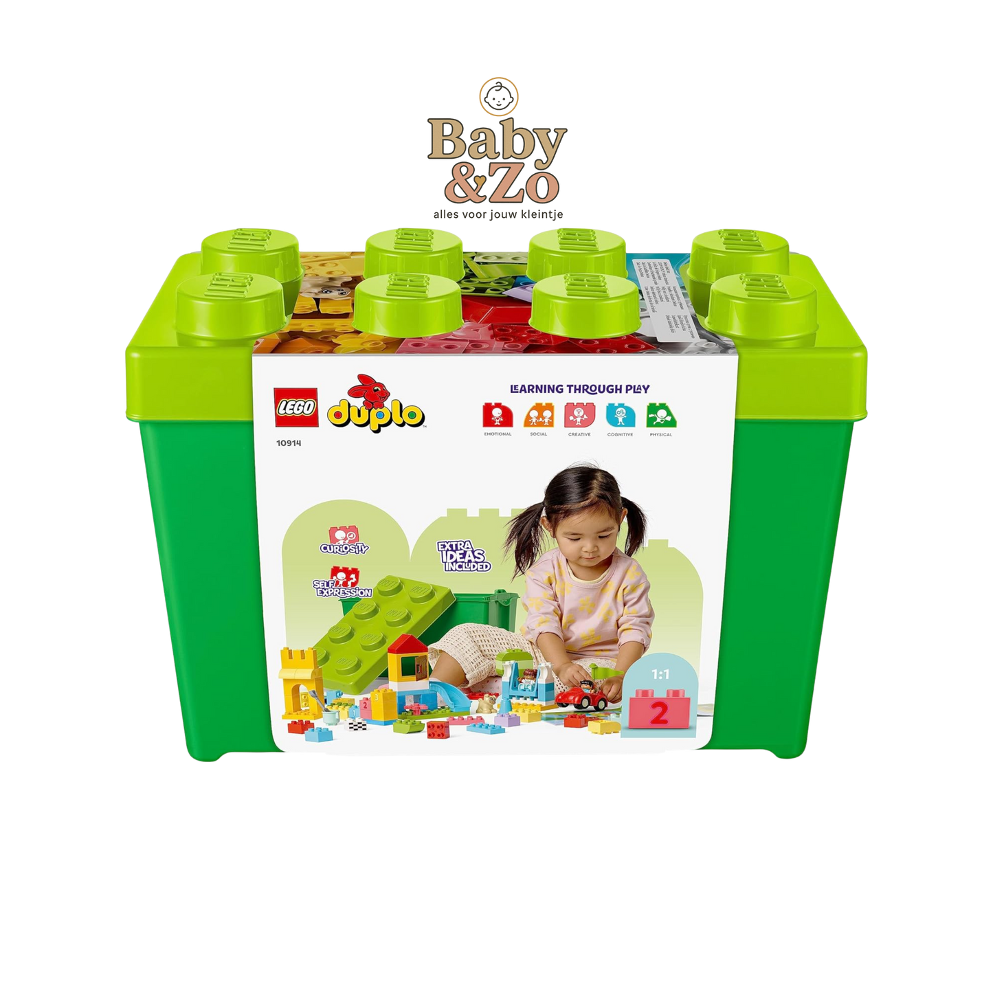 LEGO DUPLO Luxe Opbergdoos 85 delige Bouwset