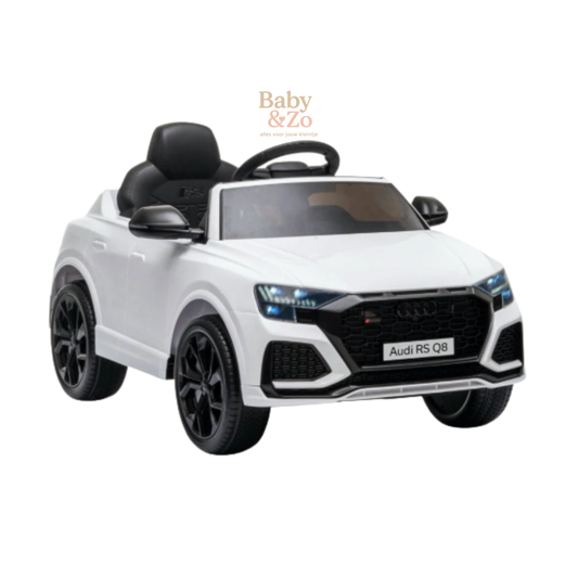 🚗 Elektrische Kinderauto Audi RS Q8 Luxe Ride on Auto met Afstandsbediening (12V)