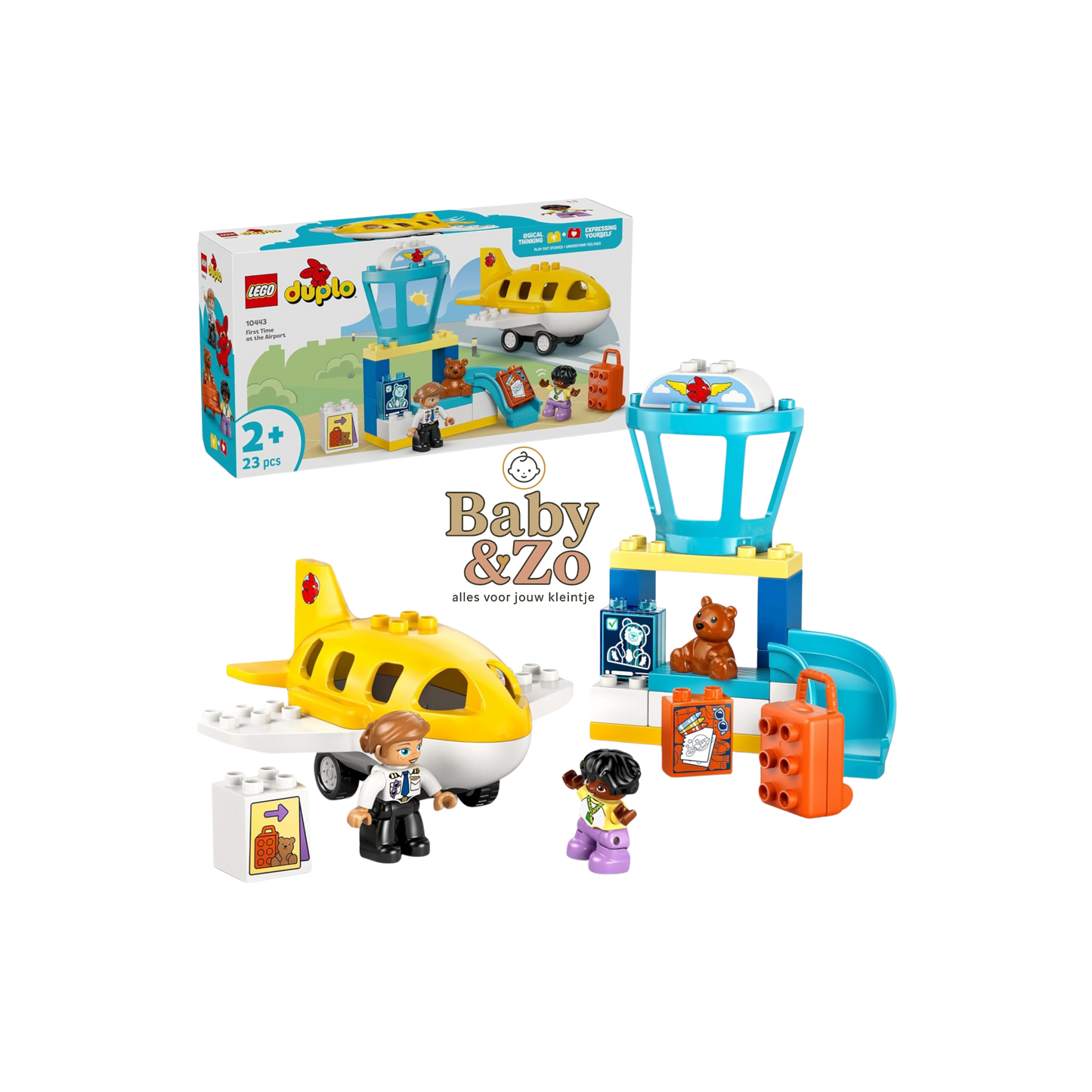 LEGO DUPLO Stad | Voor het Eerst op het Vliegveld