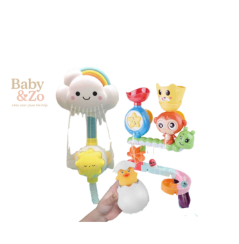 🐒🚿 QWZ Cartoon Aap Bad Speelgoed – Spetterend Plezier voor in Bad!