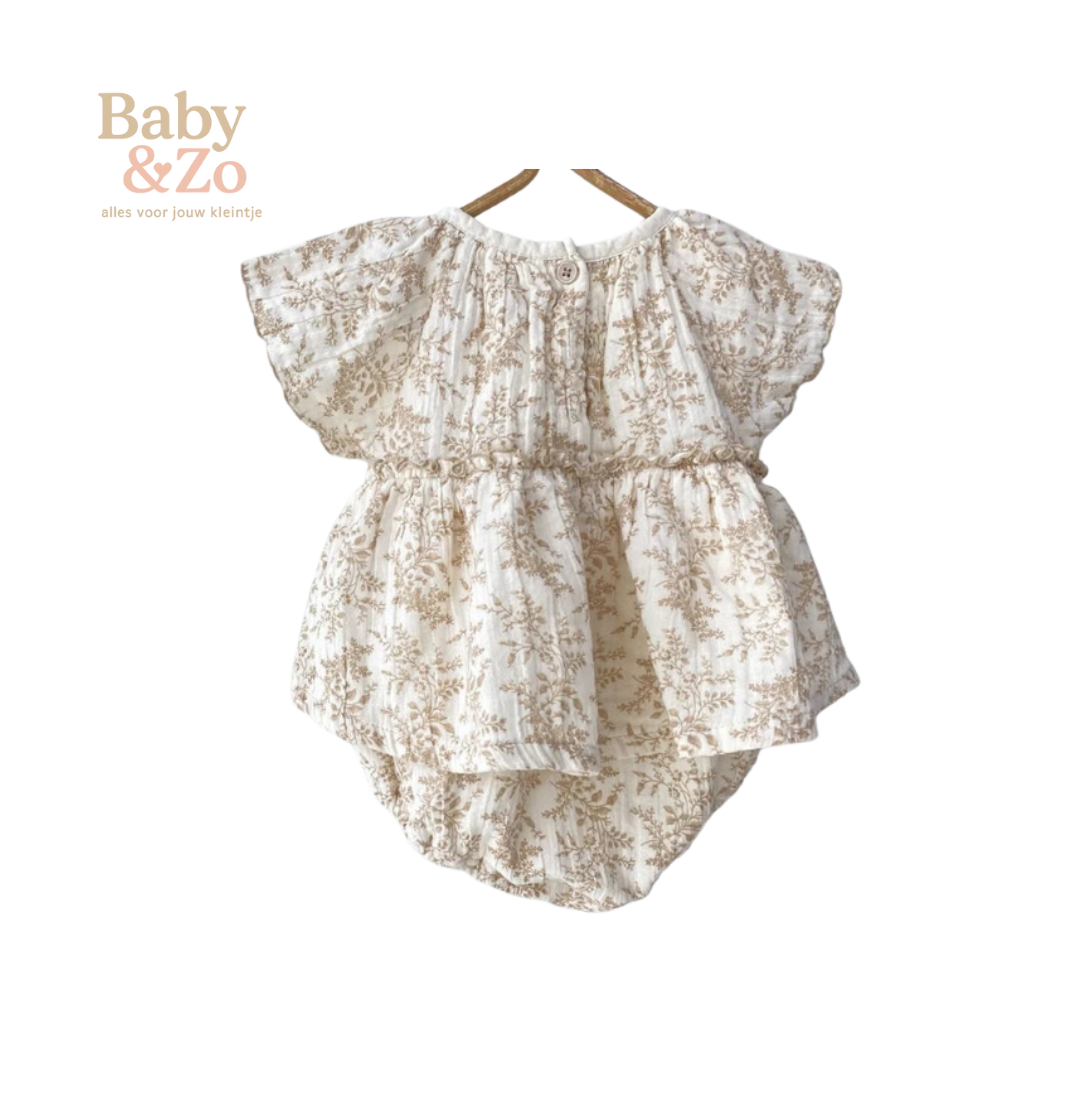 🌸 Schattig Bloemenjurkje voor Baby Meisjes  Zomerfavoriet! 💖