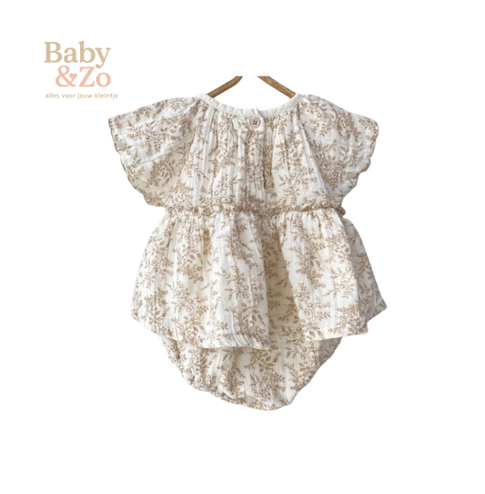 🌸 Schattig Bloemenjurkje voor Baby Meisjes  Zomerfavoriet! 💖