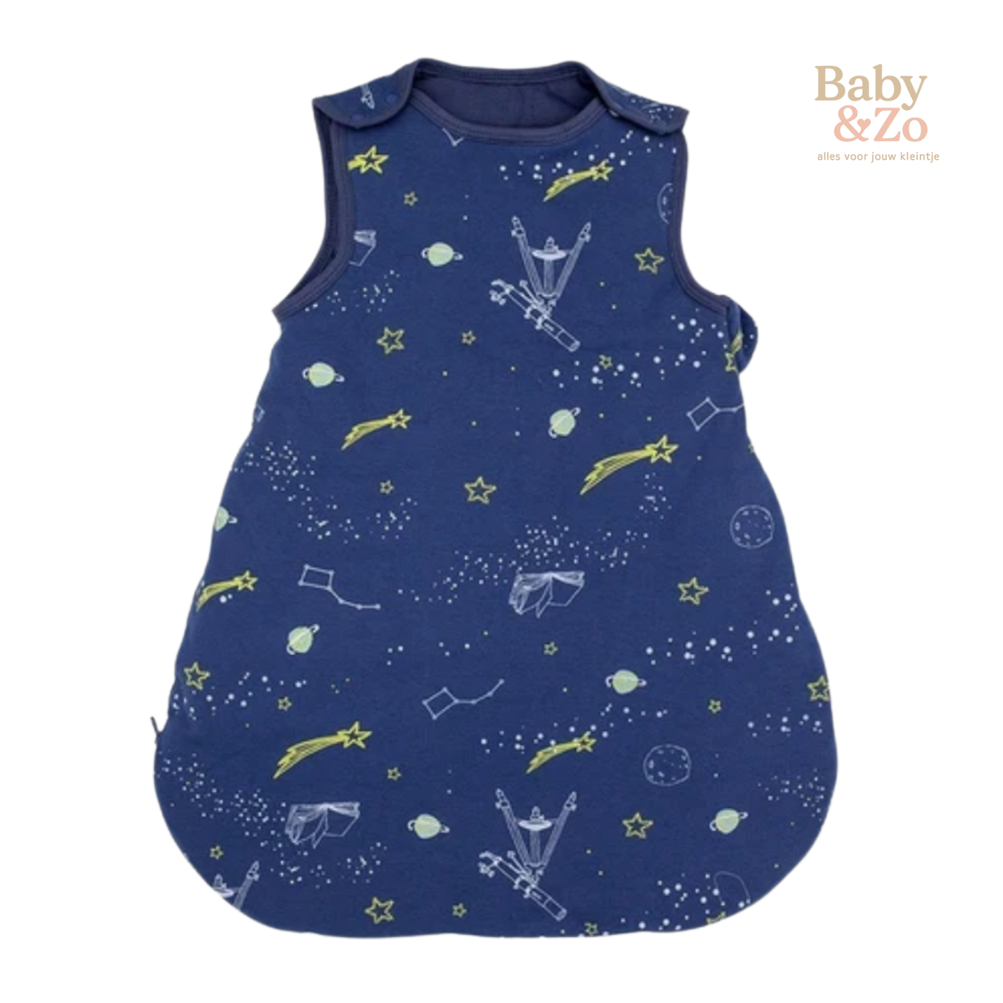 Baby Slaapzak 0‑24 mnd – 2.5 TOG | Zacht Katoen met Leuke Prints