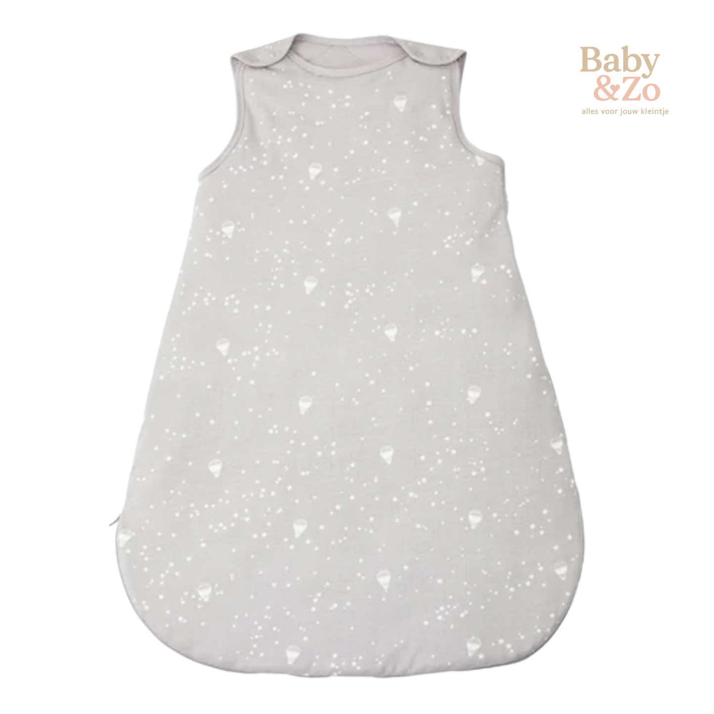 Baby Slaapzak 0‑24 mnd – 2.5 TOG | Zacht Katoen met Leuke Prints
