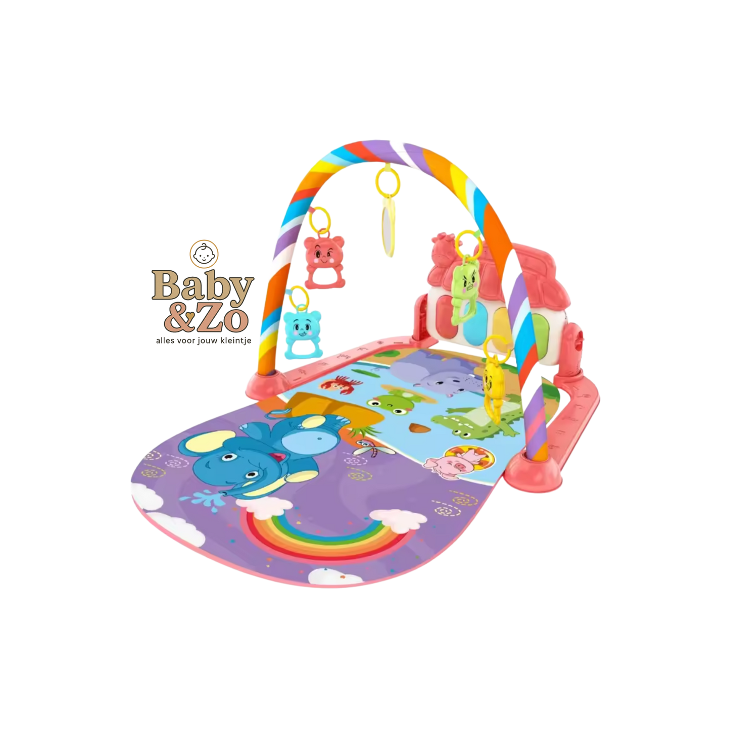 Baby Activiteitengym met Piano, Speelkleed & Muziek