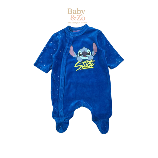 Blauw Lilo & Stitch Boxpakje voor Baby Jongen 100% Katoen
