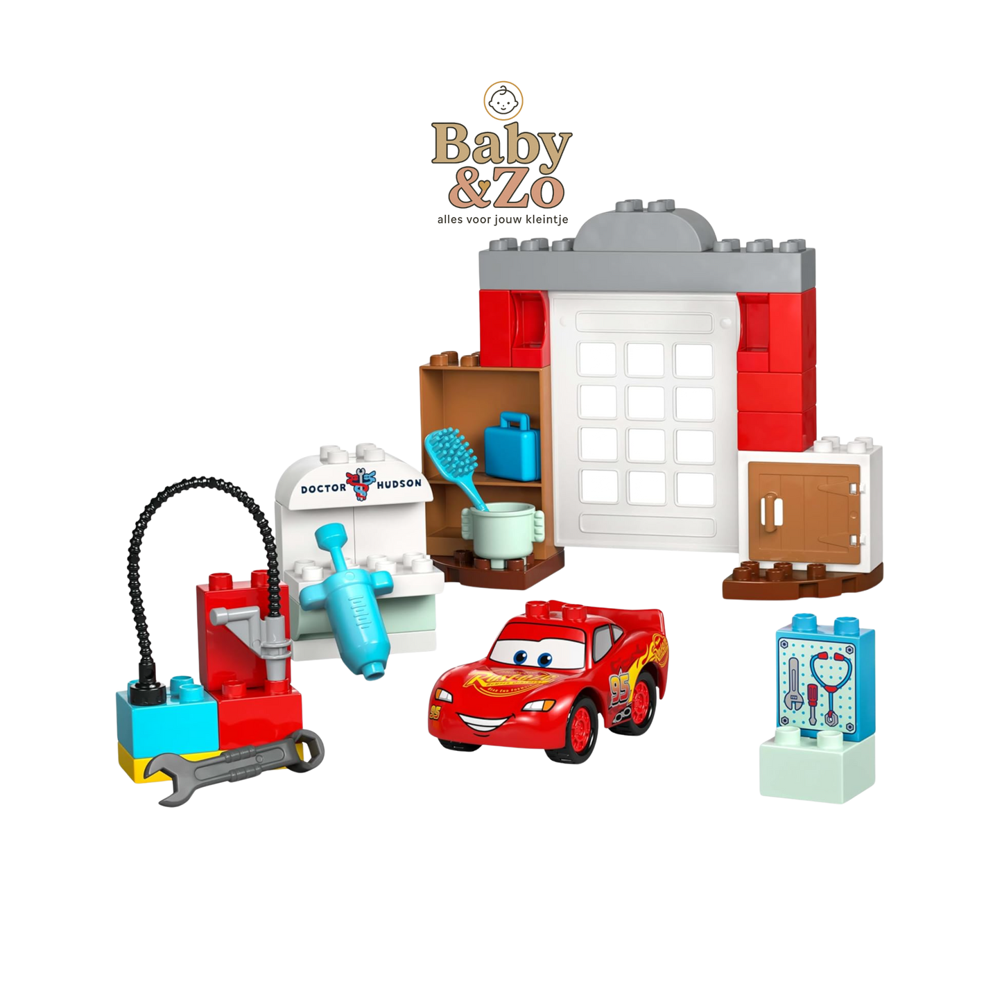 LEGO DUPLO │McQueen’s Bezoek aan Docs Garage