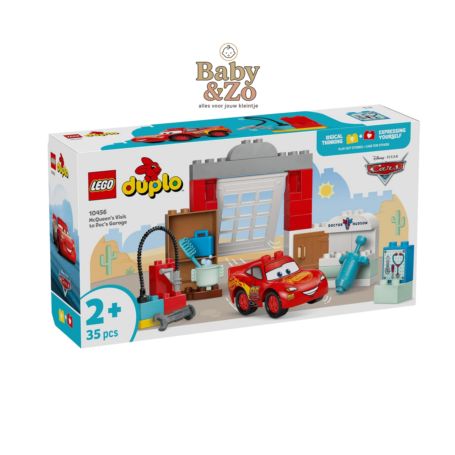 LEGO DUPLO │McQueen’s Bezoek aan Docs Garage